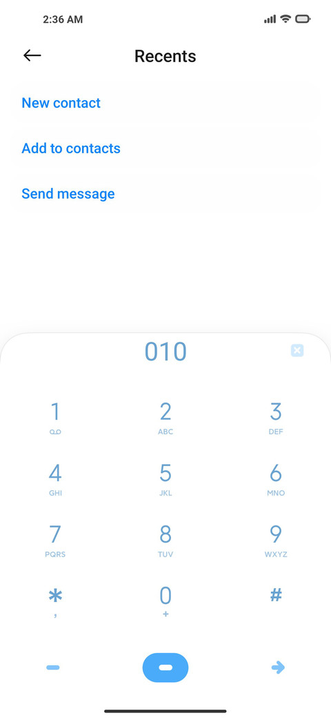 Minimise screenshot