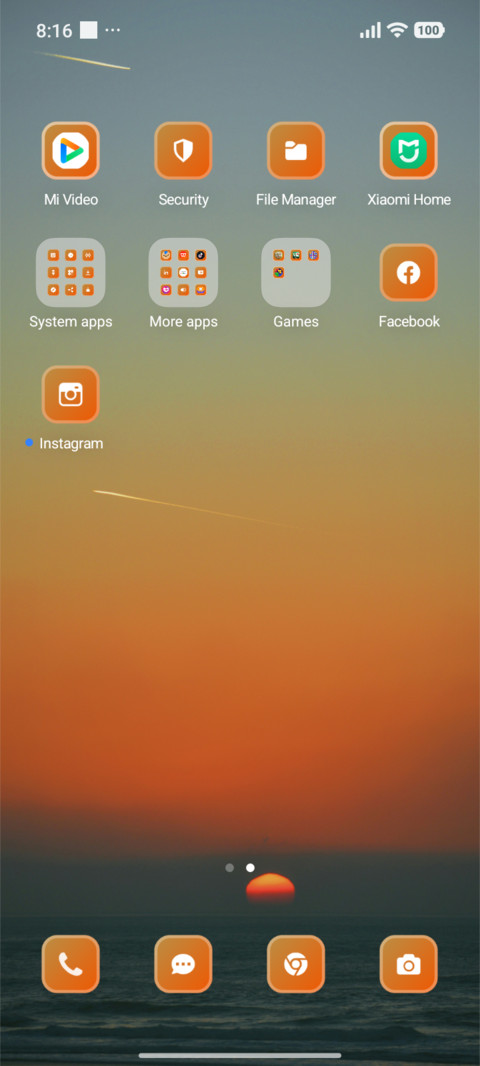 Sunset screenshot