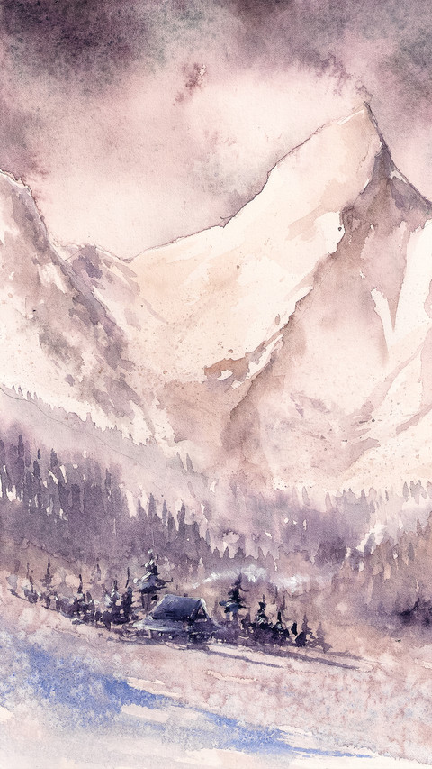 Healing oil painting screenshot
