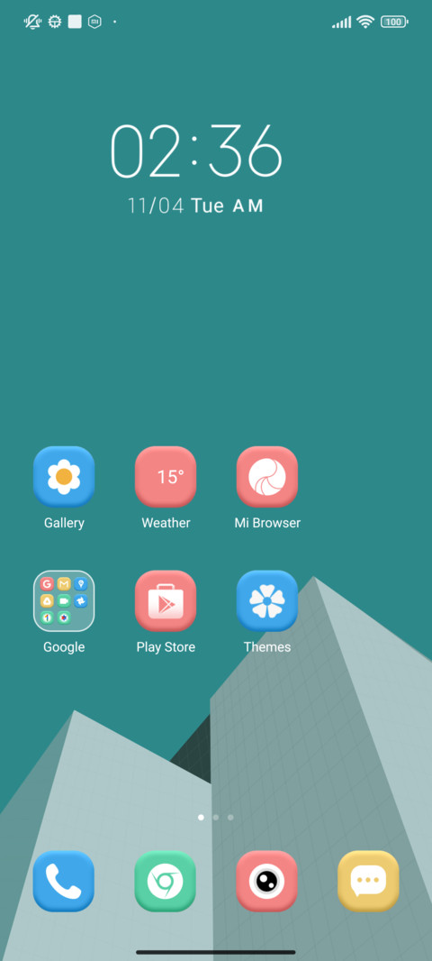Cyan Realm Blank screenshot