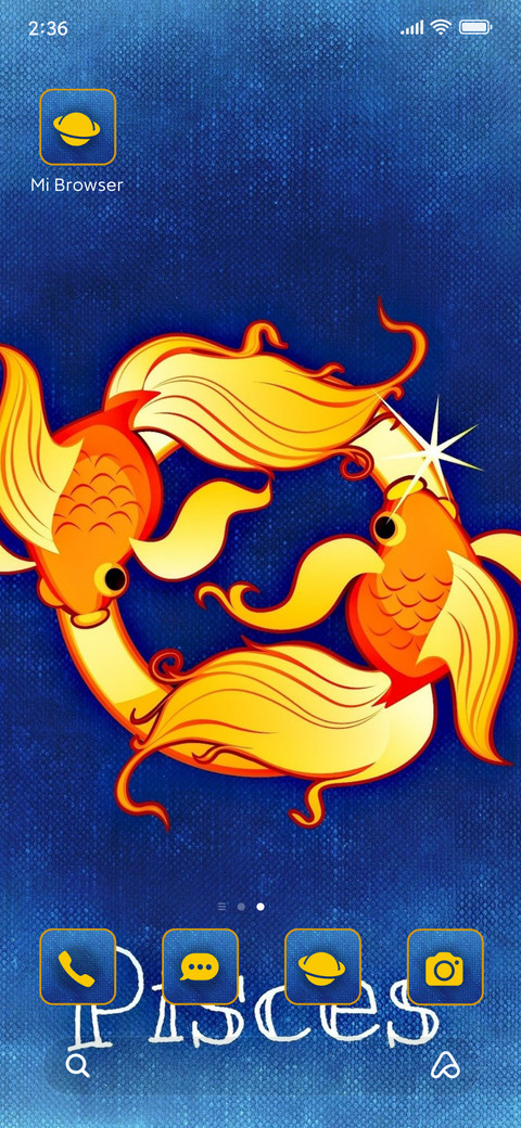 Zodiac fishes screenshot