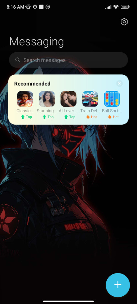 Hologram MaskGirl screenshot