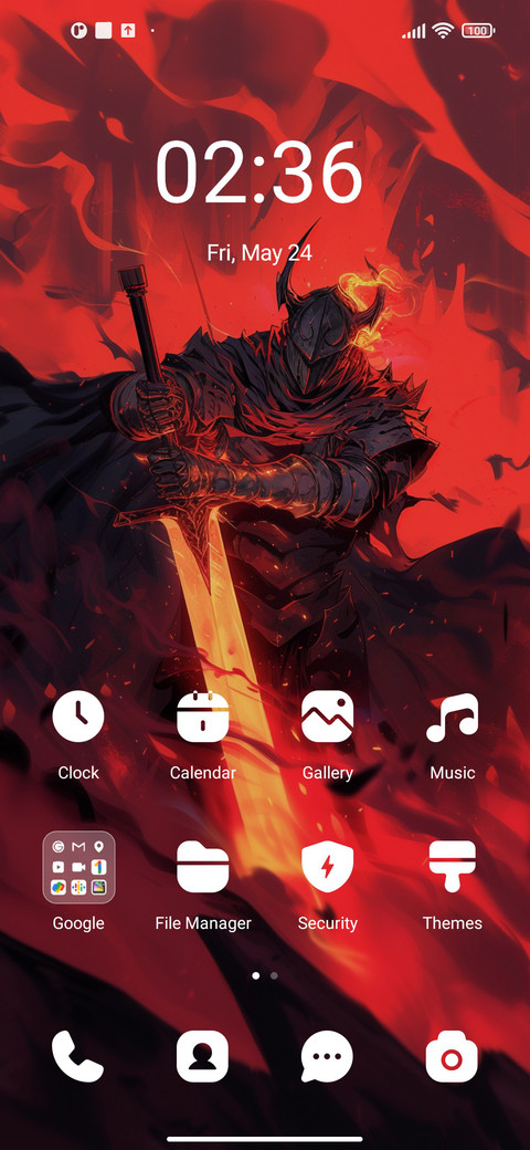Flame blade screenshot