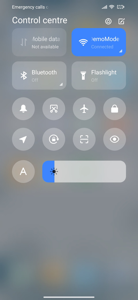 Light screenshot
