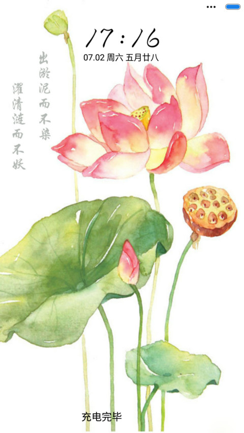 唯美荷花 screenshot