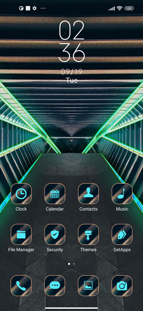 neon tunnel screenshot
