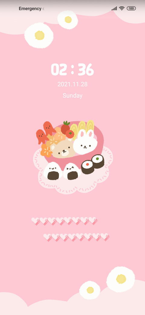 Dynamic cute bento screenshot