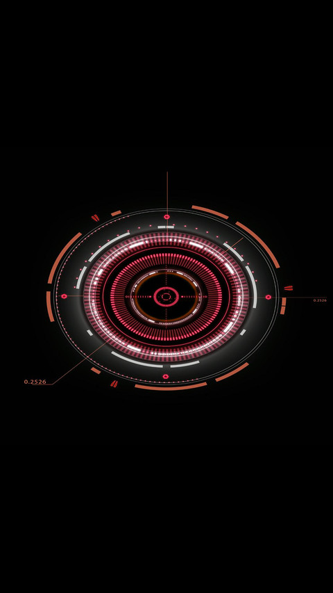 Electron disk red screenshot
