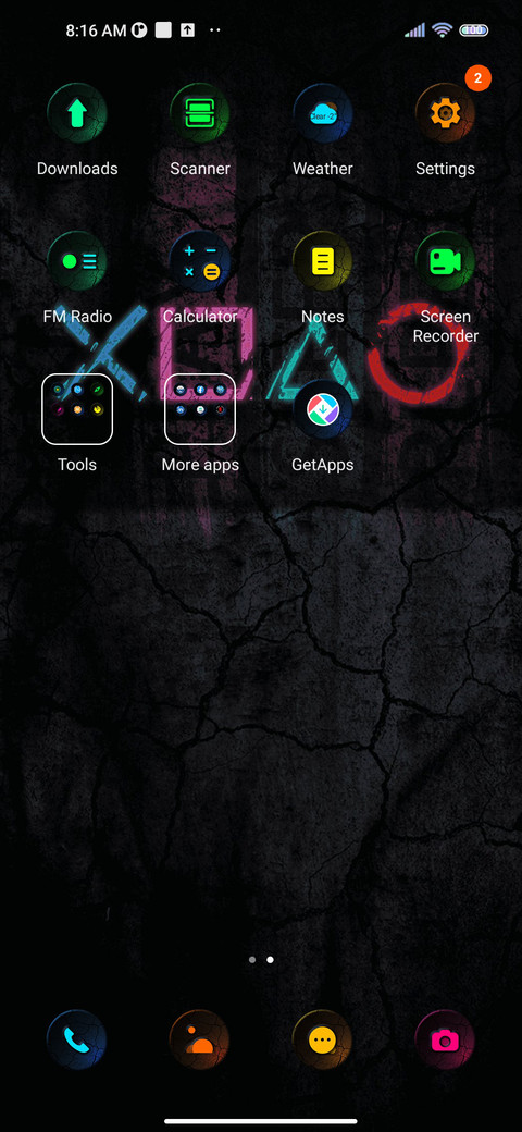 Black grain screenshot