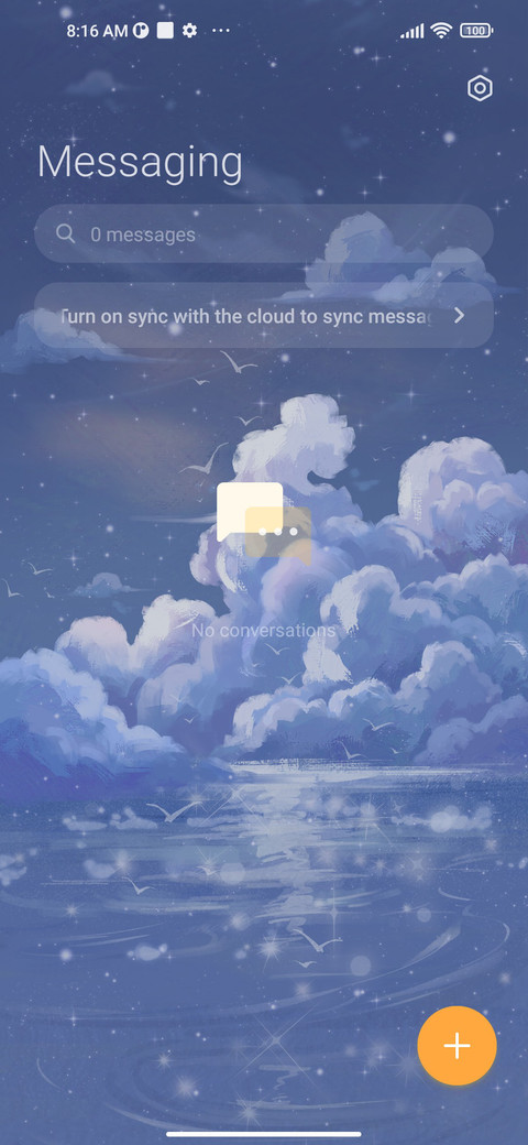 Romantic sunset screenshot