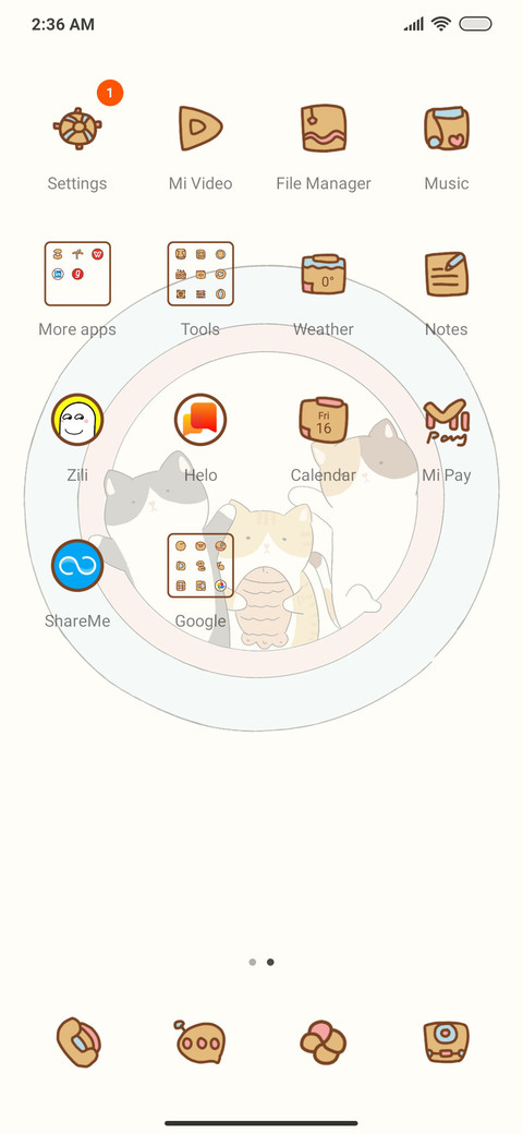Cat Greeting screenshot