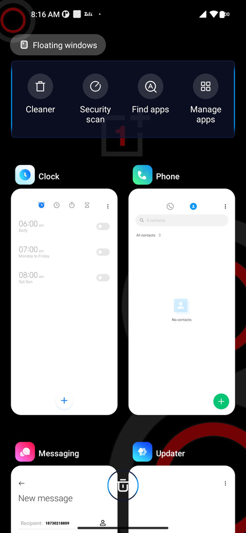 oNeUi screenshot