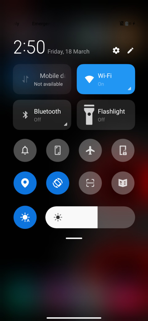 oNeUi screenshot