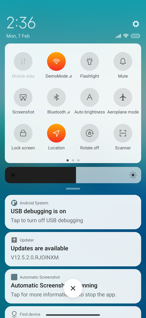 Abstract screenshot