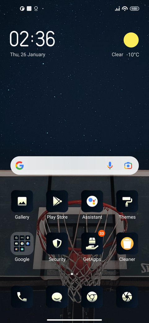 style screenshot