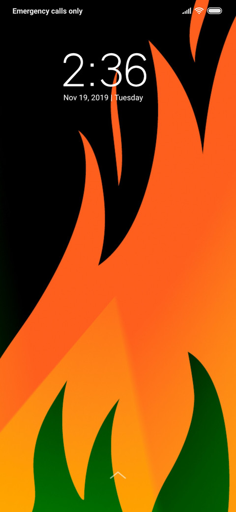 Orange Flame_DWM3 screenshot