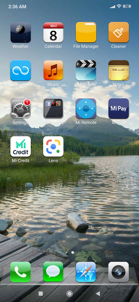 Android 10 IOS6 screenshot