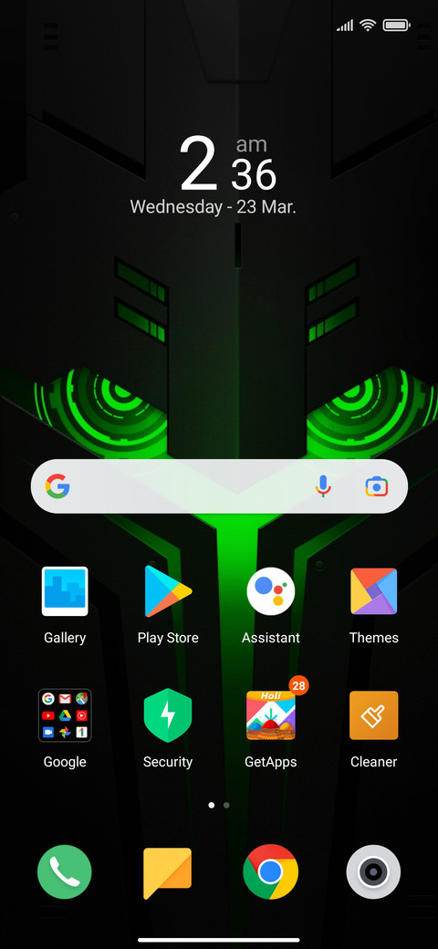 Black Shark Edition screenshot