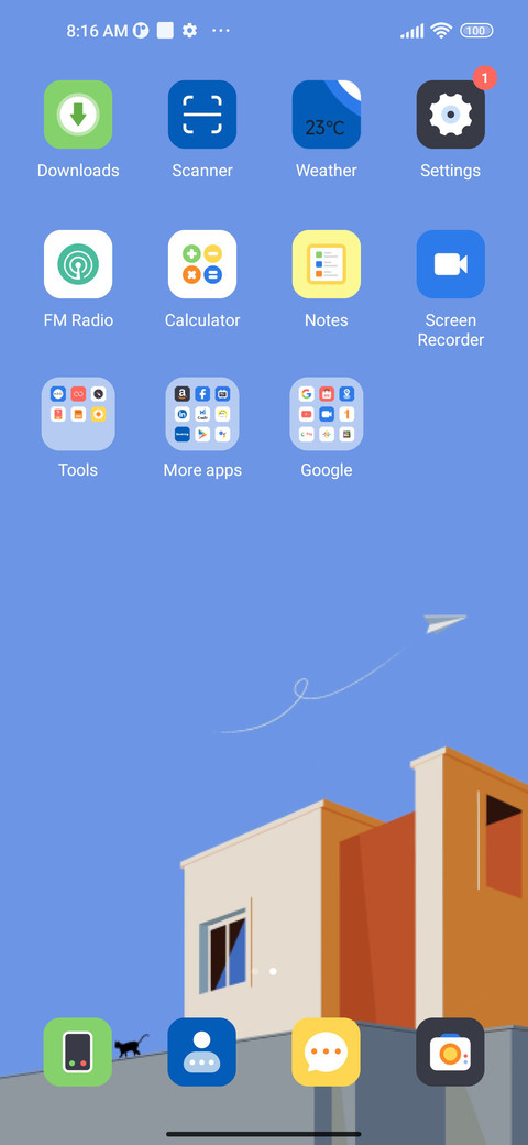Blue Sky screenshot