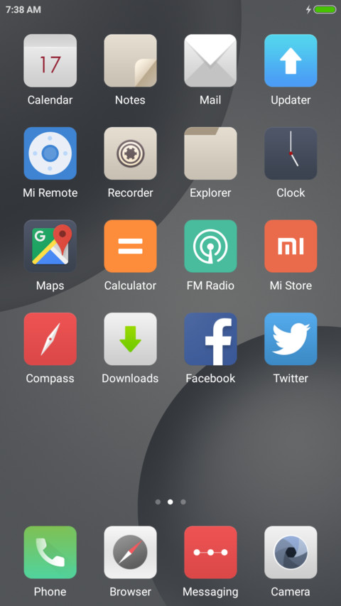 Xiaomi 5c screenshot