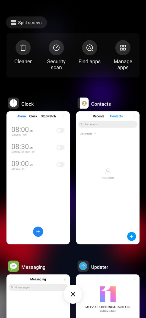 Simple Interface screenshot