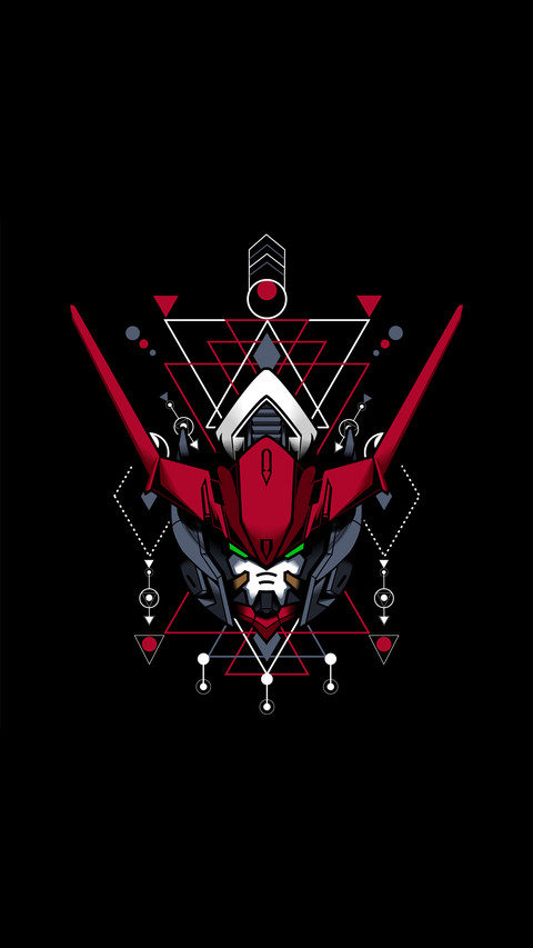 Gundam illustration screenshot