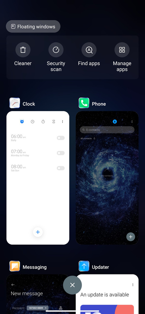 Black hole sky screenshot