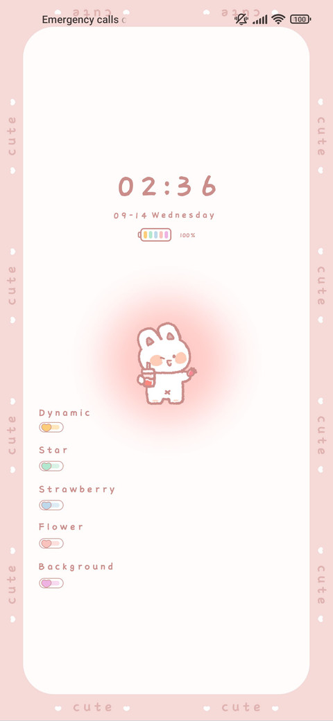 cute bunny screenshot