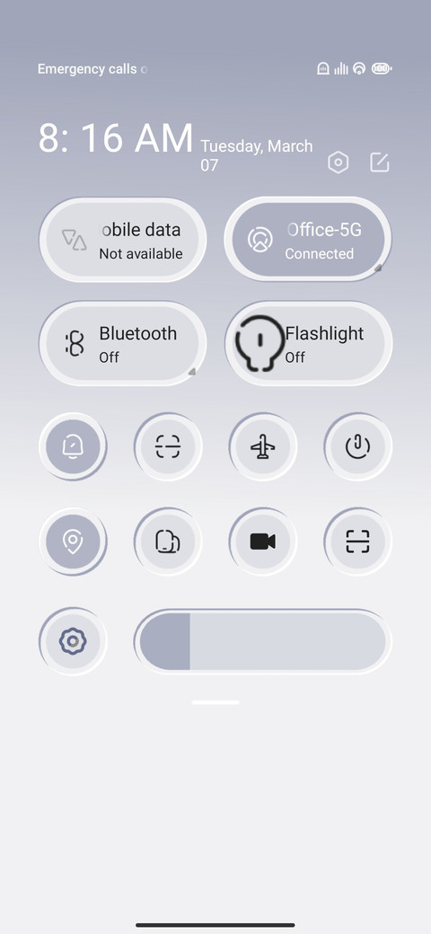 Grey Neomorphism screenshot