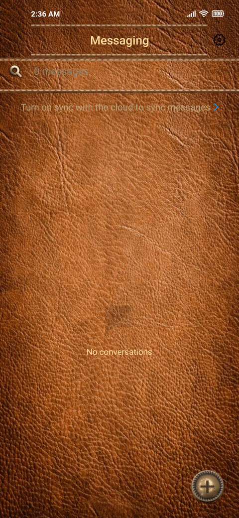 Leather screenshot