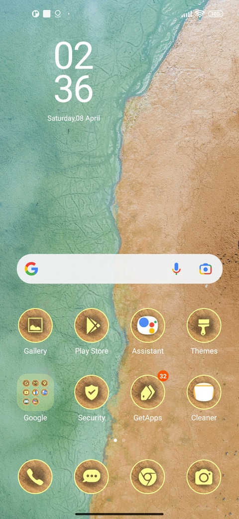 beach shore screenshot
