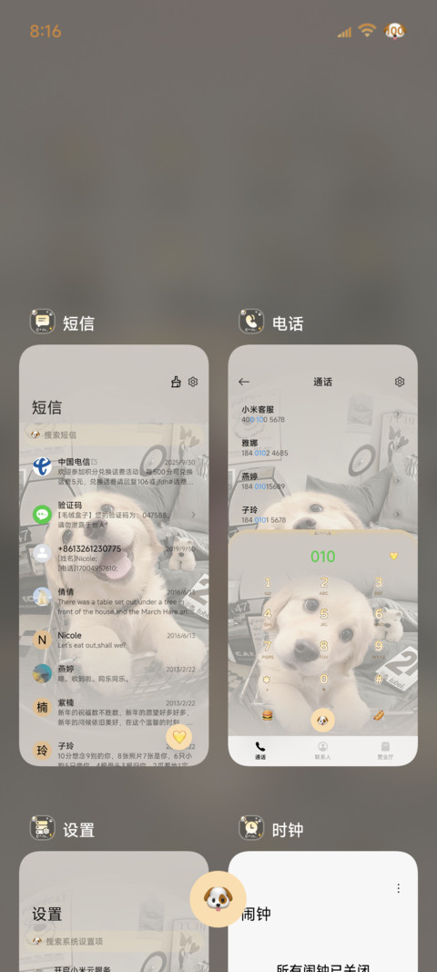 3D小金毛 自定义 screenshot