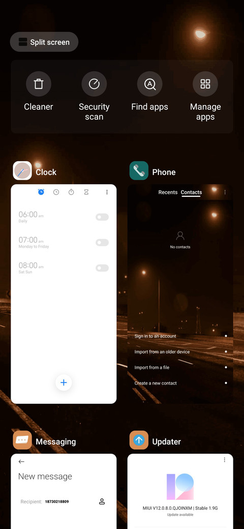 Silent night screenshot