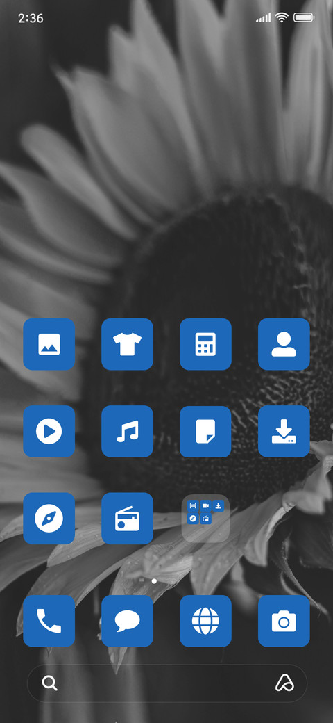 Sunflower Monochrome_3MDS screenshot