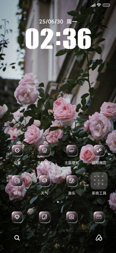 ins水雾粉玫瑰 screenshot