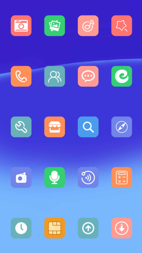 简蓝色 screenshot