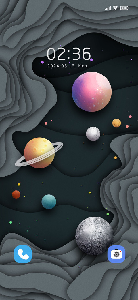 Carving planets screenshot