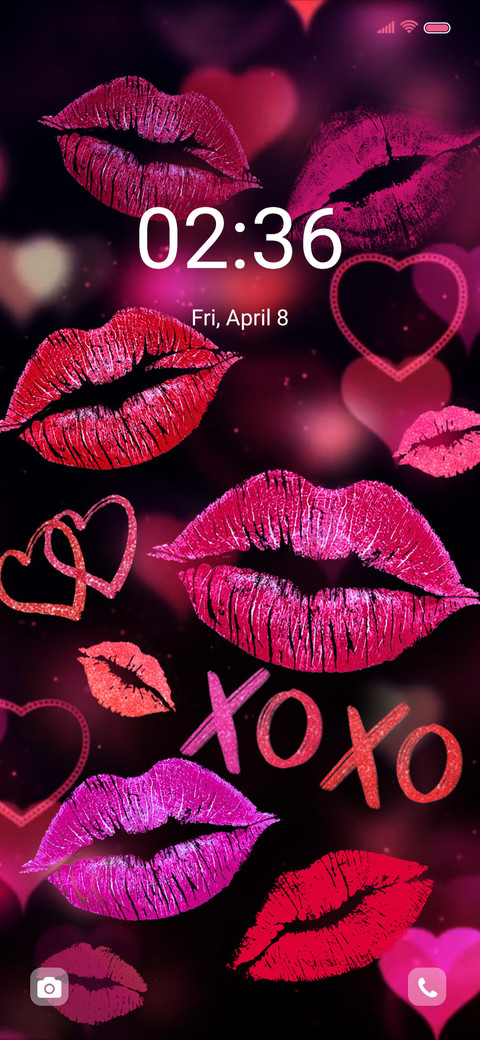 Neon lip love screenshot