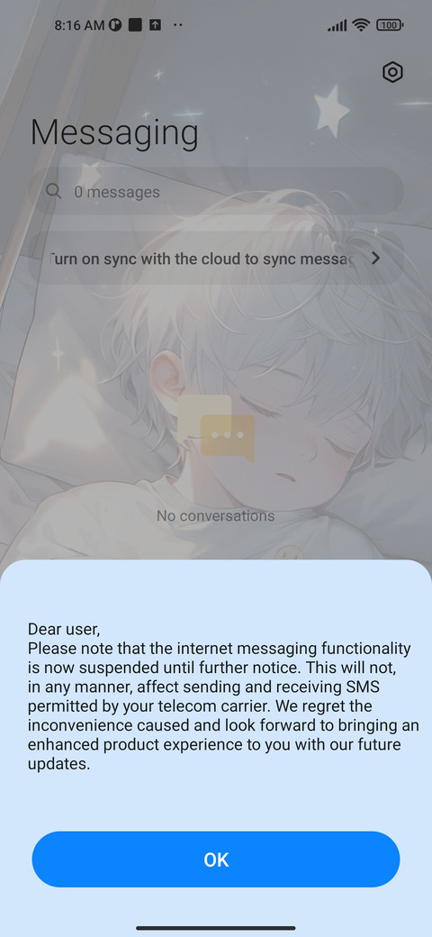 Closing cuteness screenshot