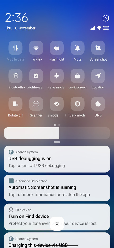 DROID [13] screenshot