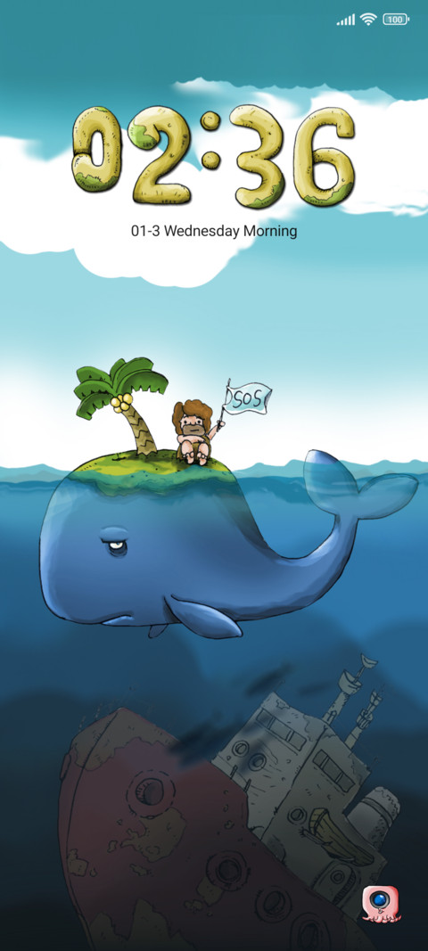 Lonely Whale screenshot