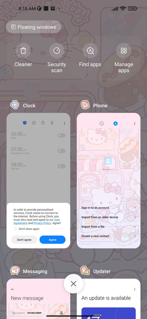 Hello Kitty cook screenshot