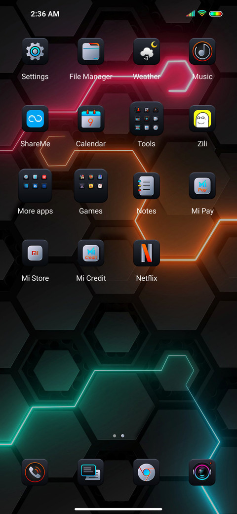 Laser technology screenshot
