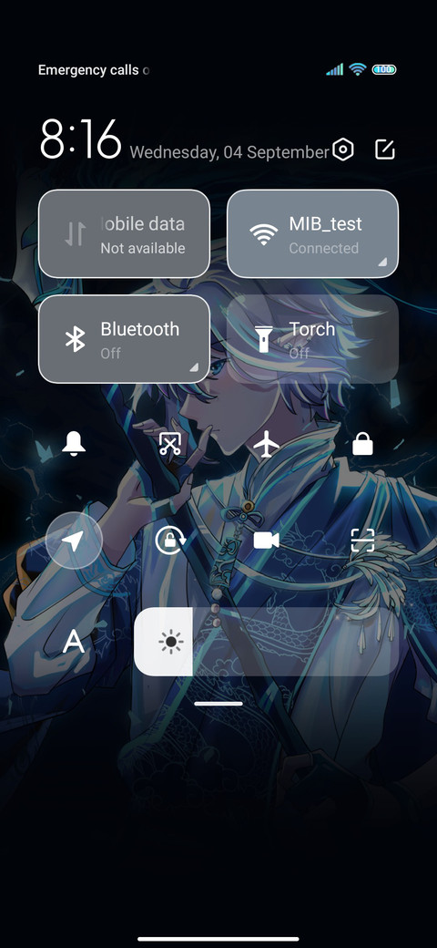 Silver-haired boy screenshot
