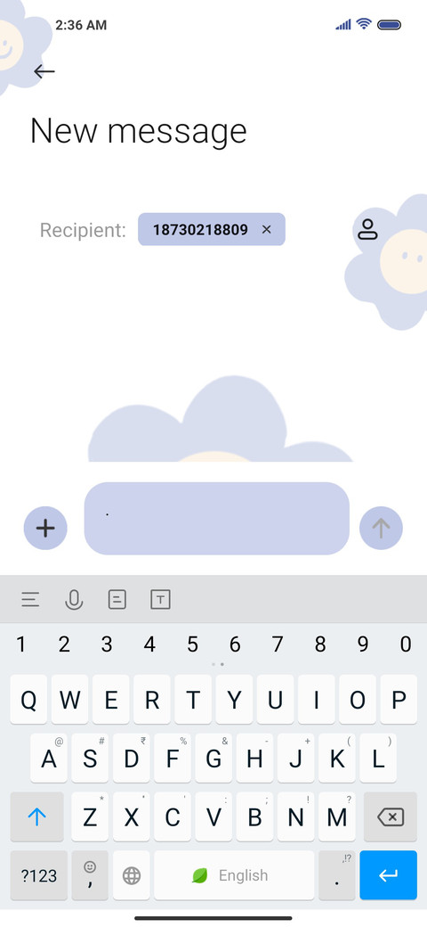 Klein Blue OS screenshot
