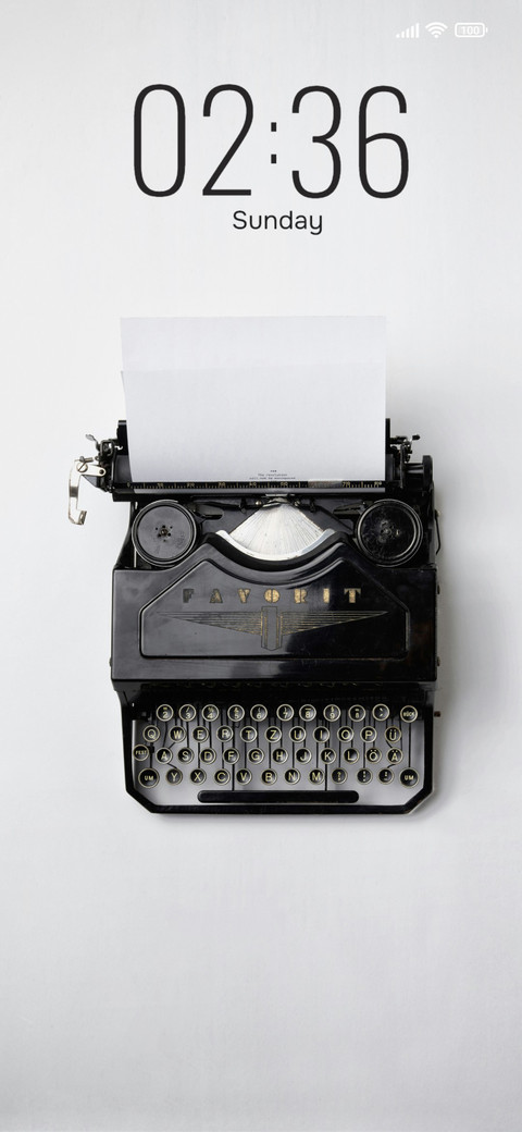 Typewriter screenshot