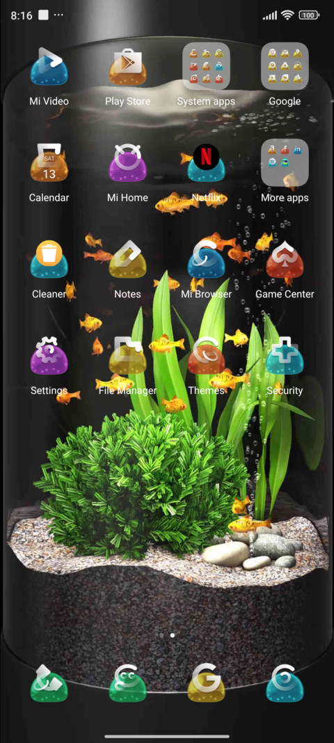 Goldfish screenshot