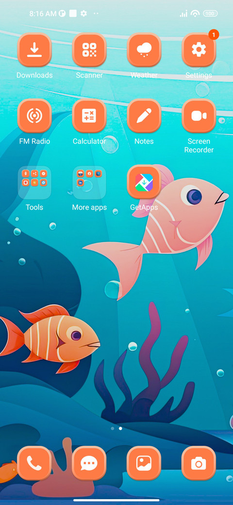 AquaWonder screenshot