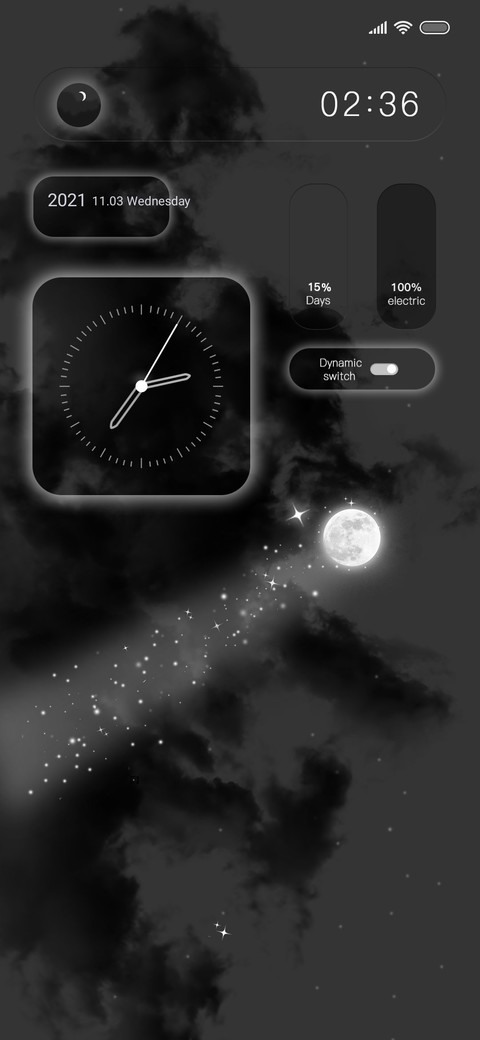 Dark moonlight screenshot