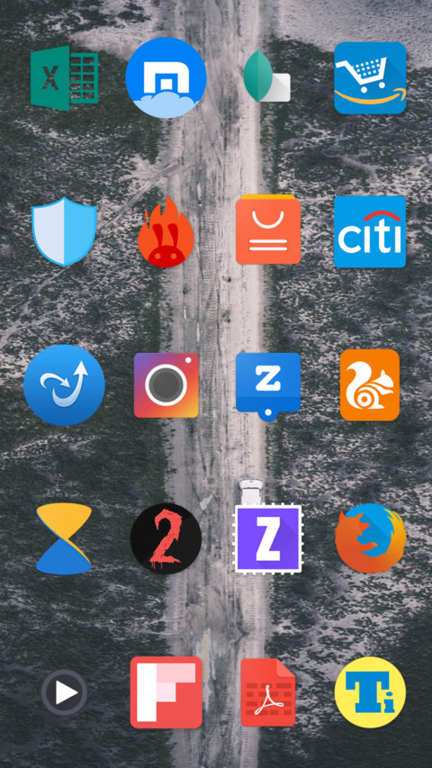 Pure android screenshot